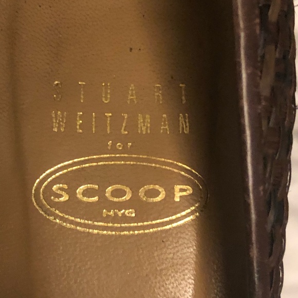 Stuart Weitzman springpump brown wicker pumps - Picture 5 of 8